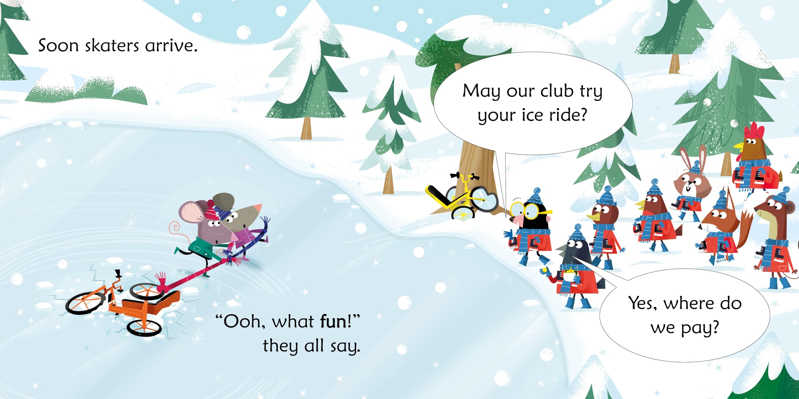 Tricycle mice on ice. Ediz. illustrata