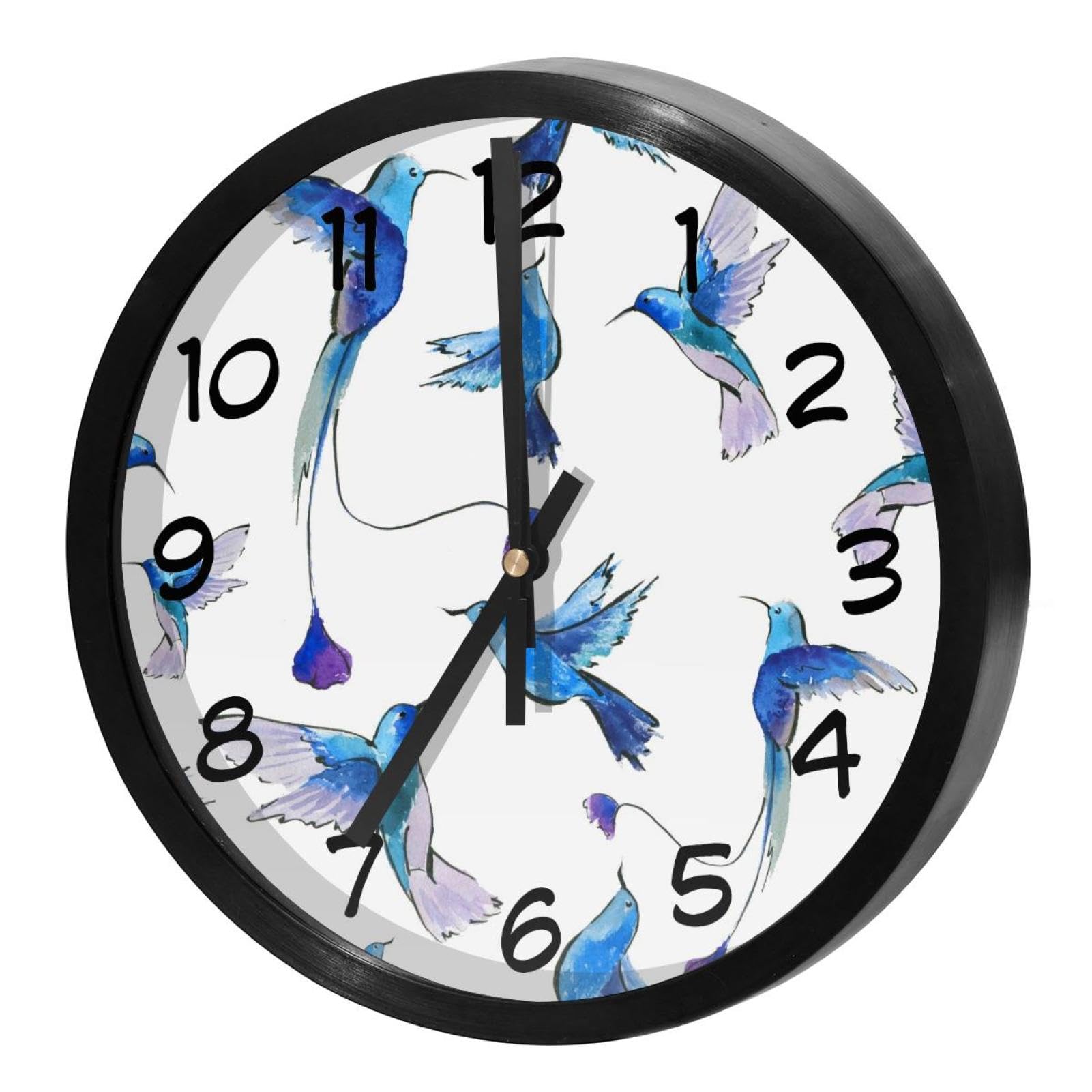Horloge murale sans tic-tac pour retrouver le sommeil et la concentration