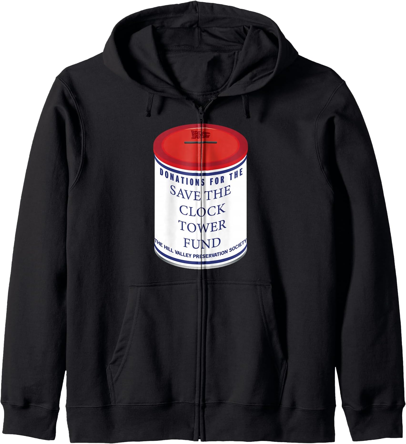 Back to the Future Save the Clock Tower Fund Zip Hoodie