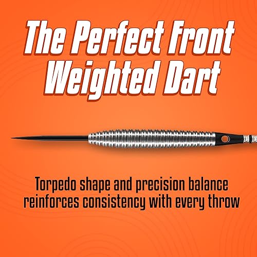 Miniatura 4 de Shot! Dardos Zen Dojo - Juego de dardos de punta de acero con peso frontal, 80% barriles de tungsteno