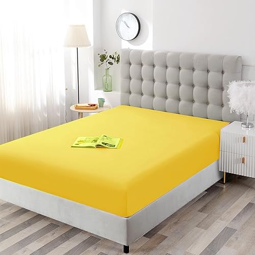 Miniatura 2 de Sábanas bajeras de microfibra tamaño individual XL 1800 ultra suaves y cómodas, bolsillo profundo de 15 pulgadas, 39 x 80 pulgadas, ideal para