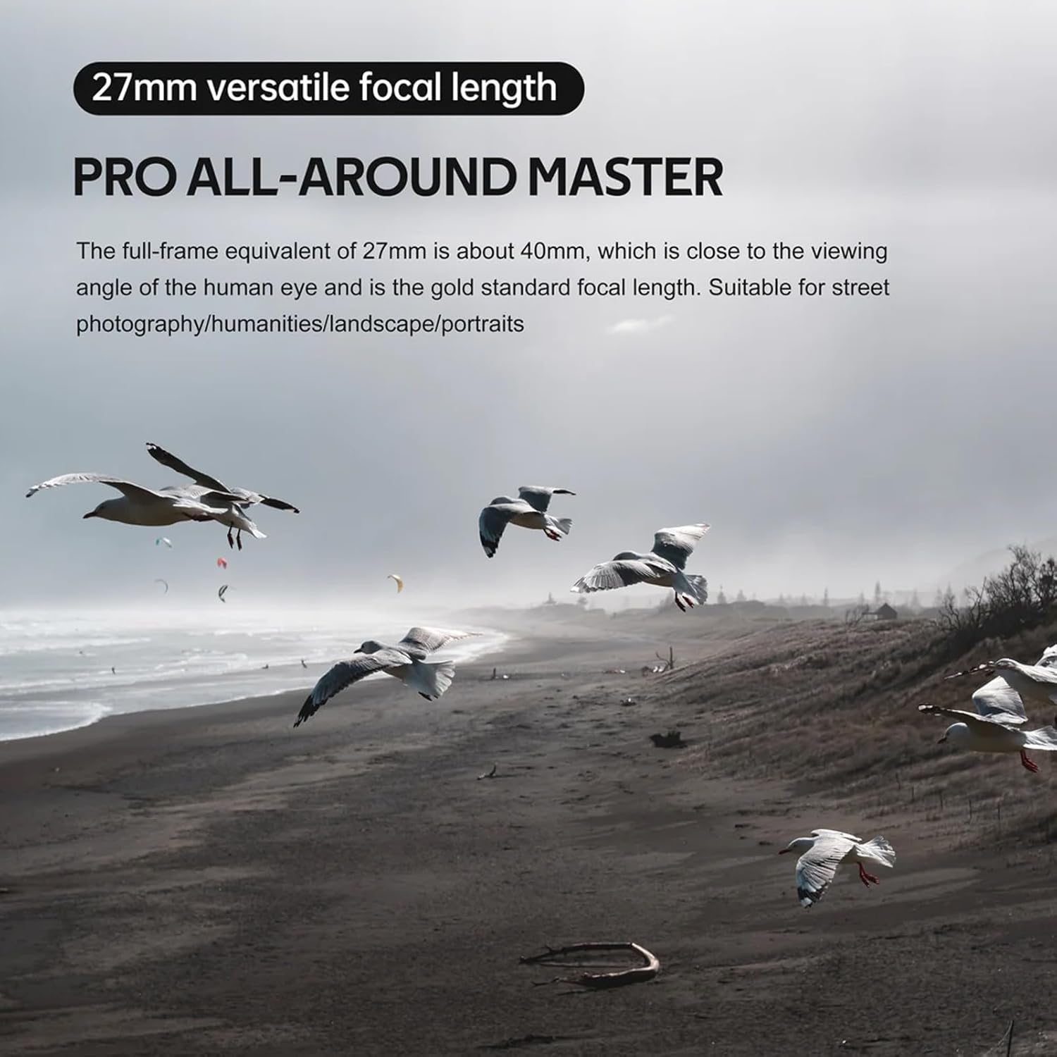 VILTROX 27mm f/1.2 F1.2 Pro Z-Mount APS-C Large Aperture Autofocus Portrait Lens for Nikon Z-Mount Cameras ZF Z5 Z50 Z6 Z6II Z7 Z7II ZFC Z30 Z9 Z8