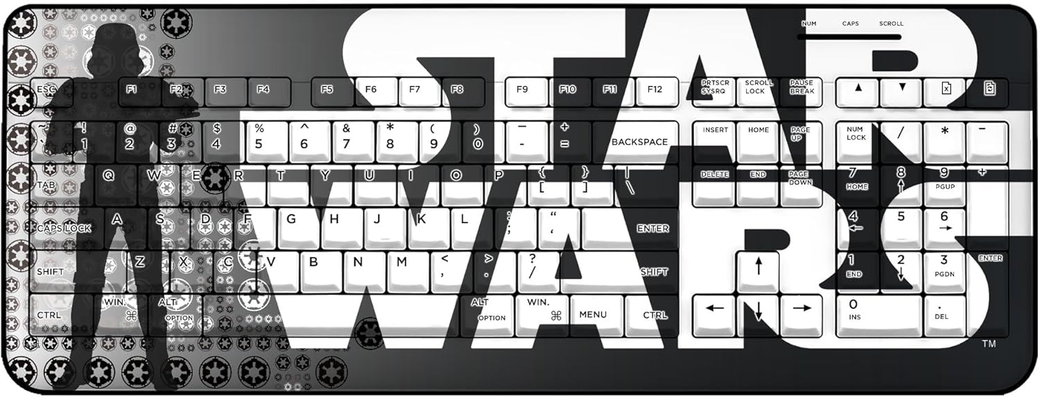 Star Wars Stormtrooper Quadratic Wireless USB Keyboard