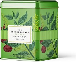 Life Plus Style Gourmet Secret Garden Organic Green Tea Caffeinated Natural Pure Unsweetened Smooth & Refreshing Hot or Iced Rich in Antioxidants Gluten Free Support Health Eco Conscious 50 Tea Bags
