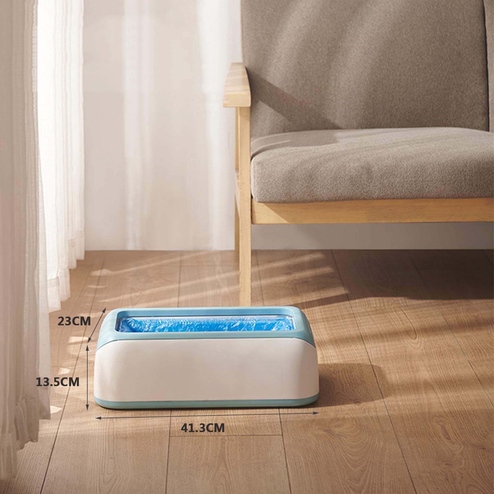Distributeur automatique de couvre-chaussures avec 30 couvre-chaussures jetables pour maison, hôtels, usines, laboratoires, rose