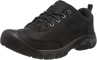 KEEN mens Targhee 3 Oxford Casual Hiking Shoe, Black/Magnet, 9.5 US