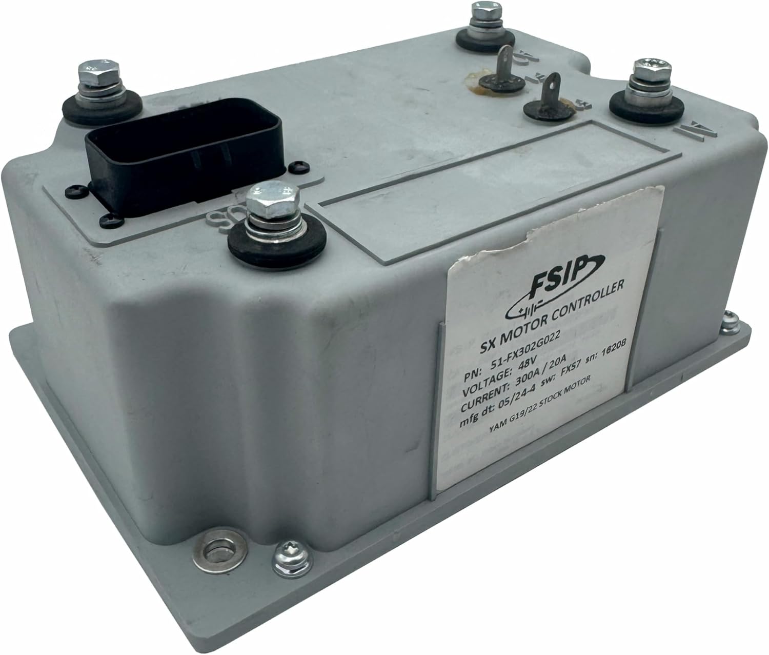 Yamaha G19, G22 Golf Cart Solid State Shunt Controller for 48 Volt 300 Amp Electric Golf Cart (1996-2007)