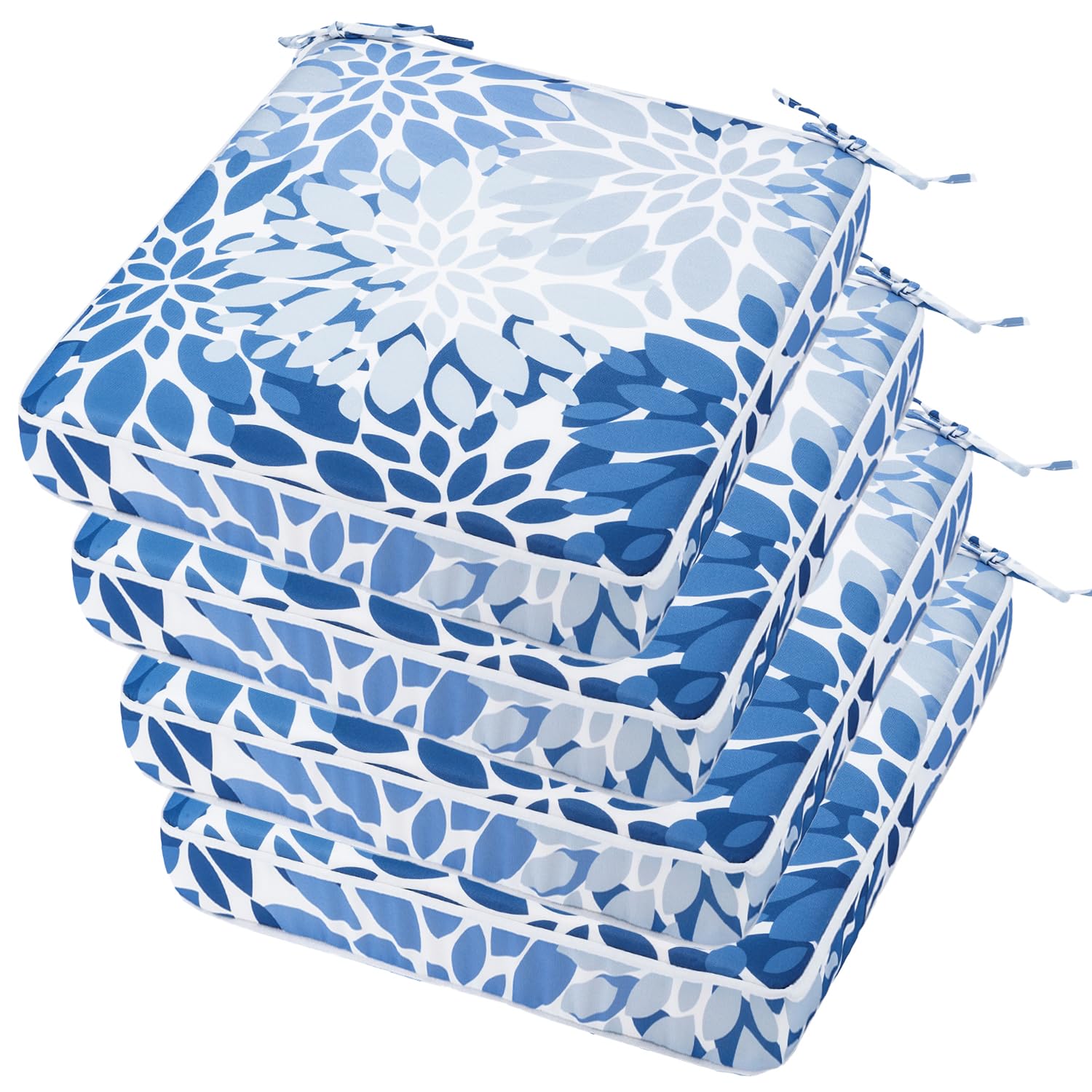 JMKaixin Outdoor Chair Cushions 19 x 19 Inch Waterproof