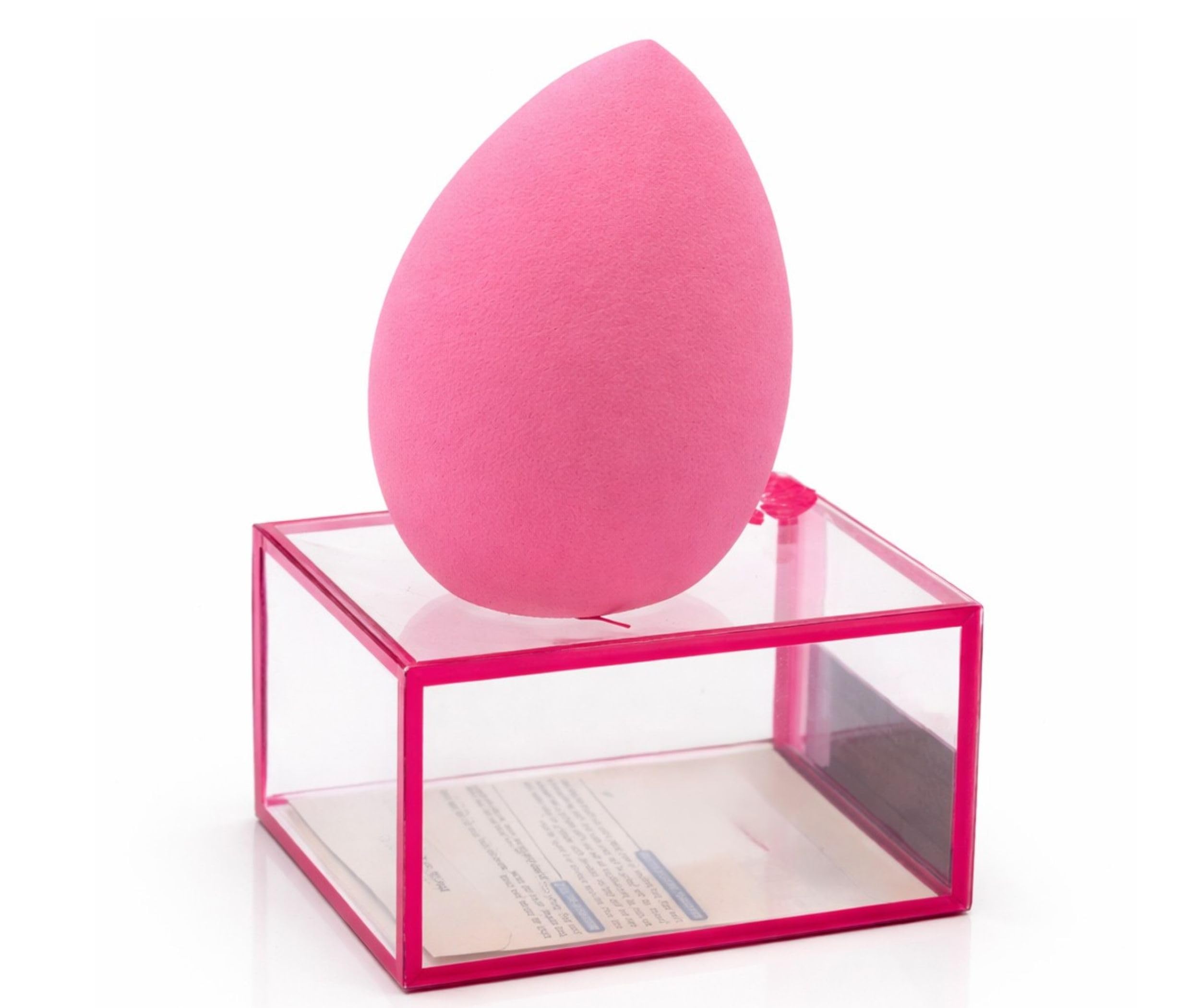Premium Beauty Blender Sponge with Transparent Storage Case | Soft Teardrop Makeup Sponge for Liquid Foundation, Cream & Powder | Latex-Free Cosmetic Blender for Flawless Finish (Pink)-picture-34