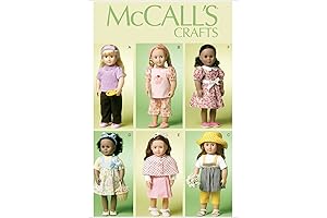 McCall's Patterns M6526 18-Inch Doll Clothes Patterns