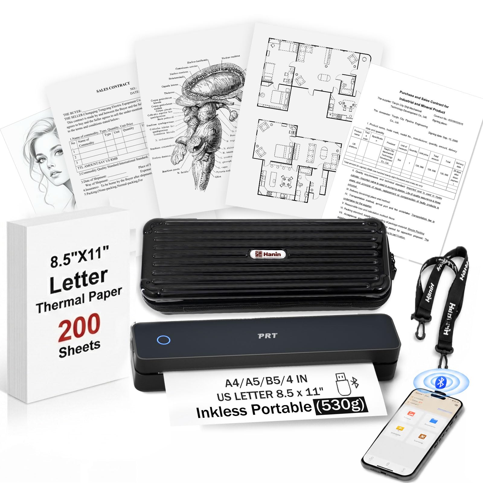PRT MT610 Inkless Portable Printer