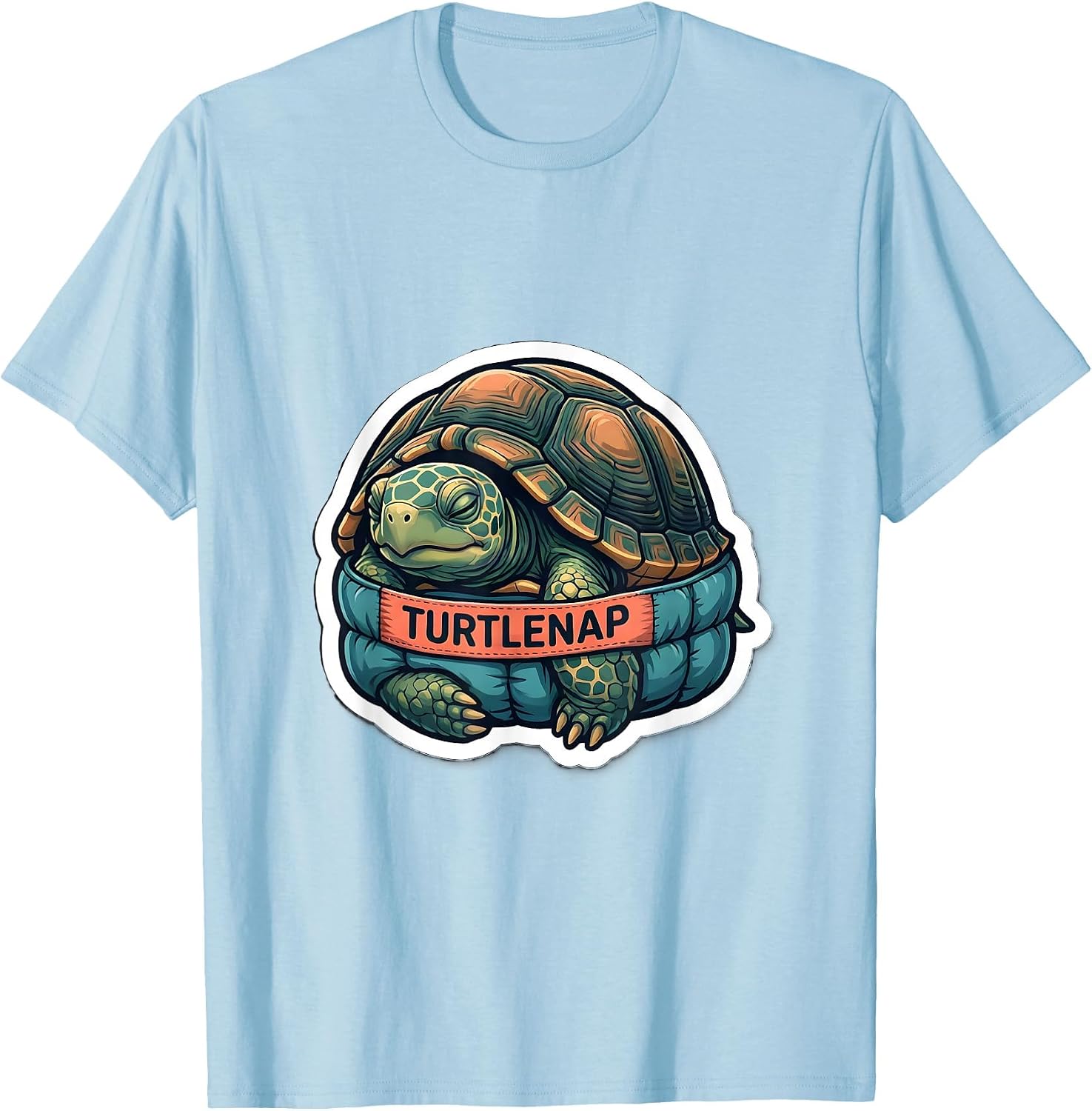 Turtlenap Official Sleepshirt Sleeping Turtle Pajama Animal T-Shirt image 3