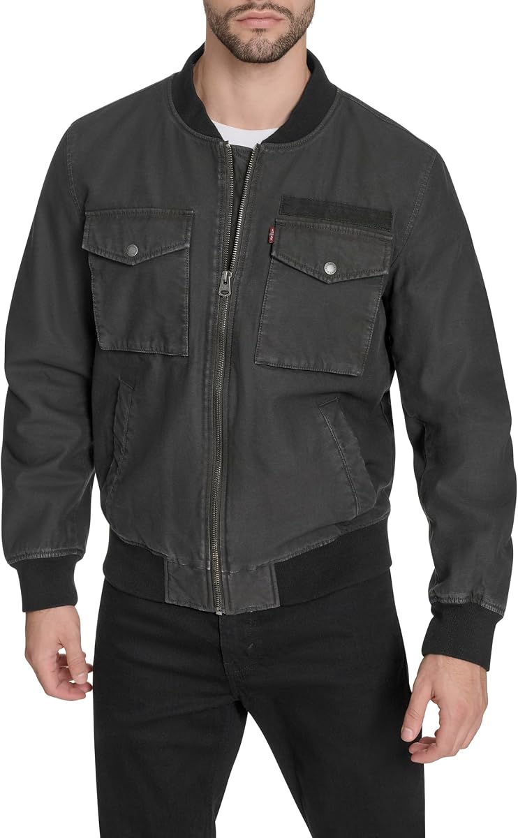 Levi's Men's Flight Satin Unfilled Ma-1 Bomber