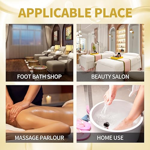 Miniatura 236 de Kit de pedicura para pies remojados: sal de burbujas, exfoliante de azúcar, máscara de masaje, loción de masaje en una caja, kit de spa de 4 pasos