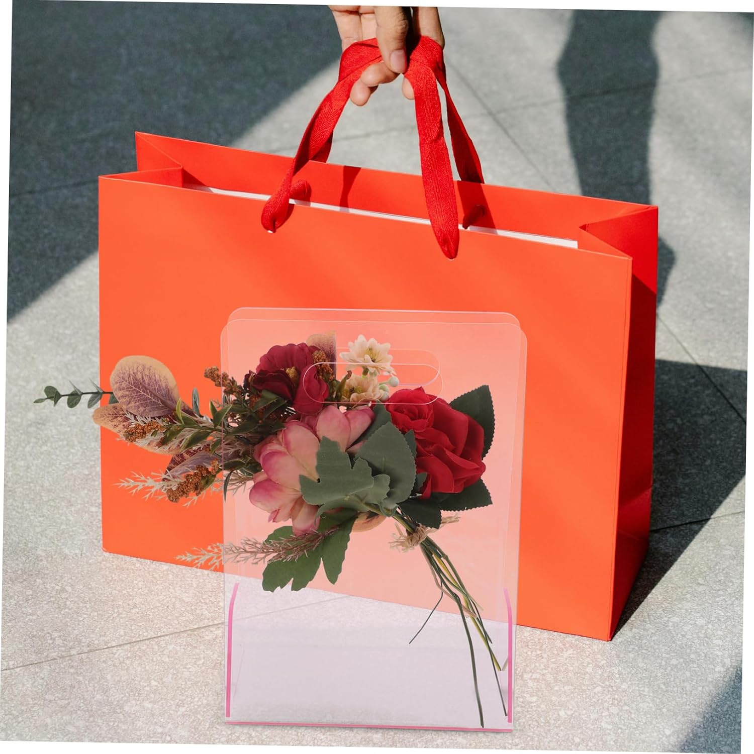 Acrylic Flower Box for Bridesmaids Wedding and Party Decor image 4