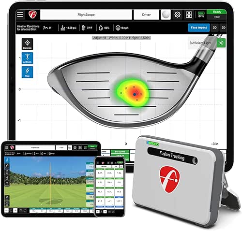 FlightScope Mevo+ GPS Golf Launch Monitor and Simulator with Pro
