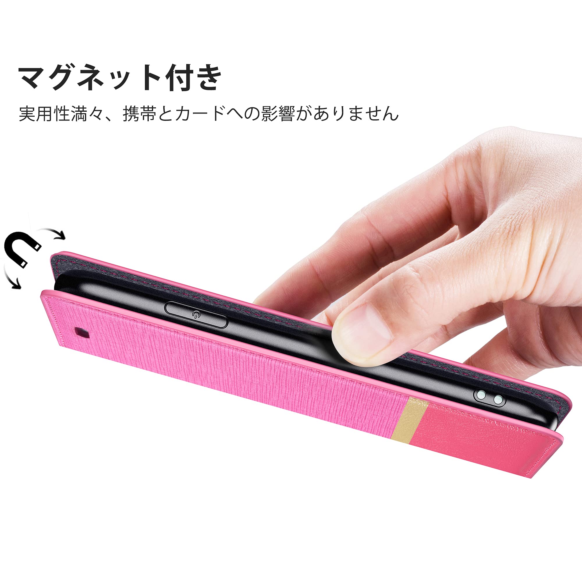 iPhone 14 ProMax ケース 手帳型　ピンク Amazon.co.jp: iPhone14 Pro Maxケース 手帳型/ アイホン14プロ