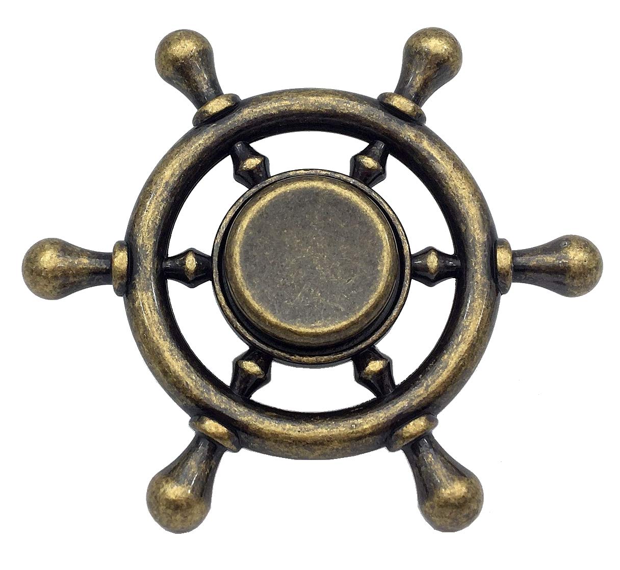 Bouton de placard gouvernail bronze antique poignée tiroir marine