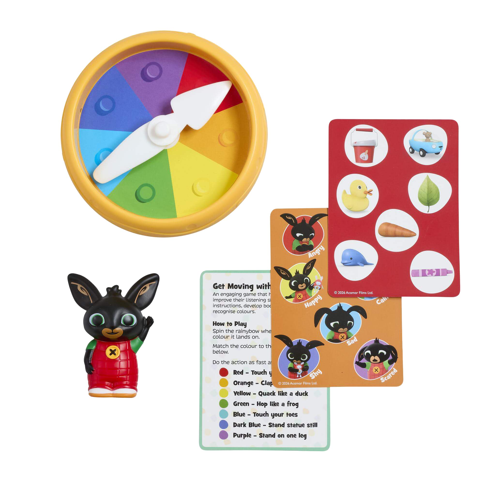 Rainbow Designs Bing's Rainybow Colour Sorting Toy for Toddlers