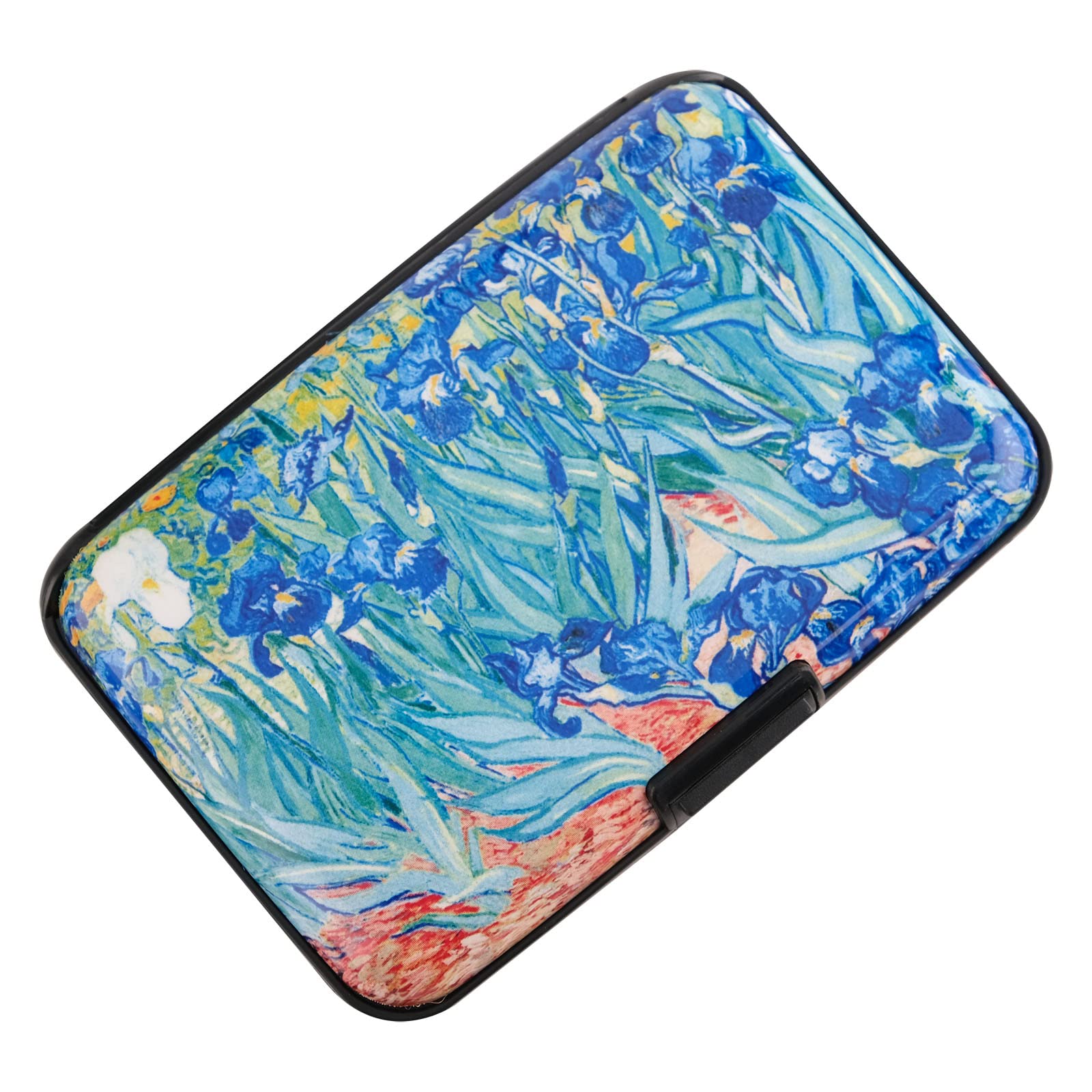 BOHONG Mini RFID Aluminum Wallet Slim Credit Card Case Business Cards Wallet Metal ID Case Credit Cards Holder for Women Men