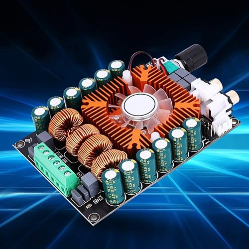 Miniatura 3 de Oumefar 160W+160W Digital Audio Power Amplificador Junta de dos canales estéreo inteligente amplificador de potencia HiFi para cine en casa