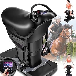 Máquina eléctrica para montar a caballo, 200 W, moldeador corporal para el hogar, equipo de fitness de 20 velocidades, quema de grasa y modelado, entrenador aeróbico para pérdida de peso, carga de 1