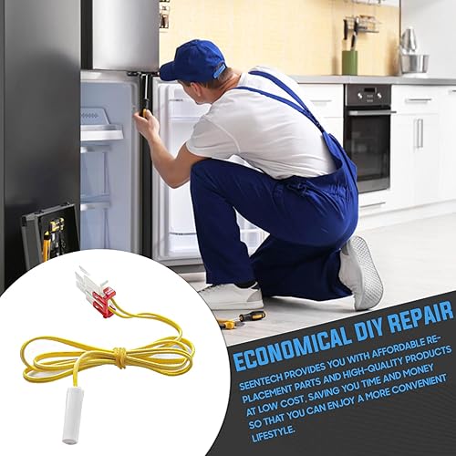 Miniatura 6 de Sensor de temperatura DA32-10104N de Seentech funciona con refrigerador Sam-Sung; reemplaza a números de pieza: 114002, DA32-10104V