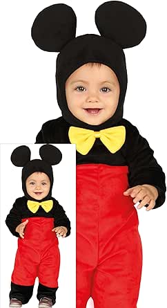 FIESTAS GUIRCA Costume Topolino per Bambini Cappello e Abbigliamento per Feste Costumi da