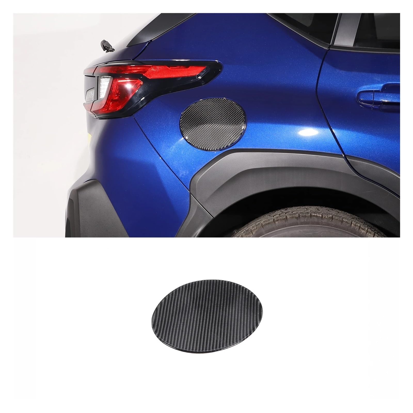 Interior Mouldings for Subaru for Crosstrek 2024 Black Carbon Fibre Car Interior Decoration Trim Frame Stickers Car Accessories Car Accessory(X-a)