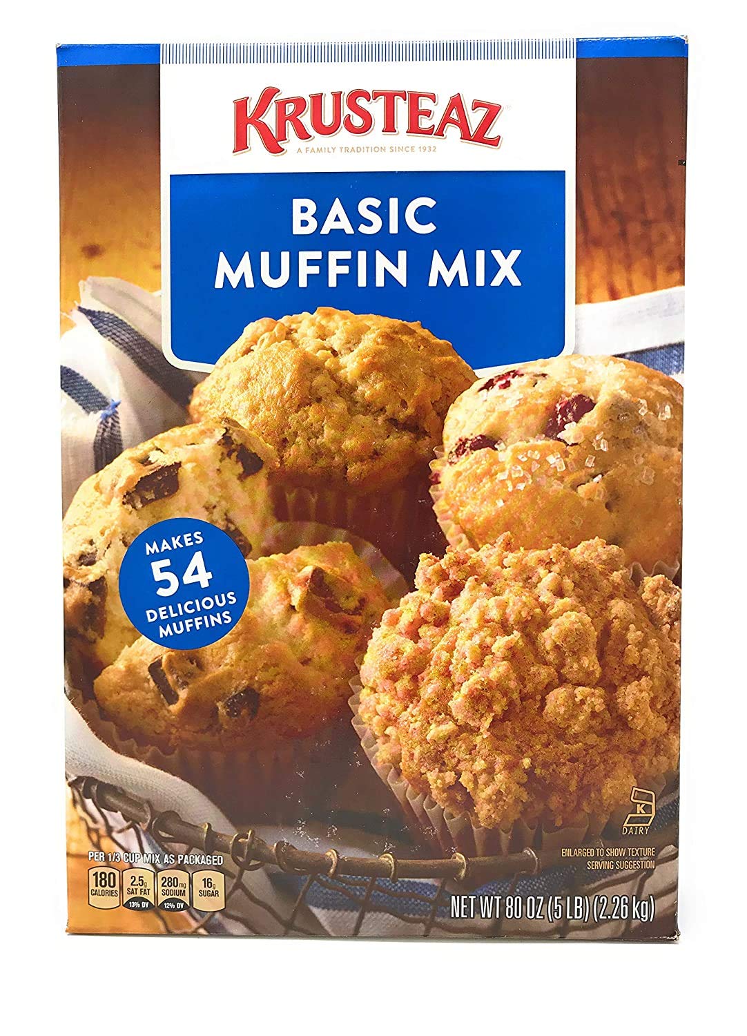 Krusteaz Professional All Purpose Muffin Mix, 5 lb