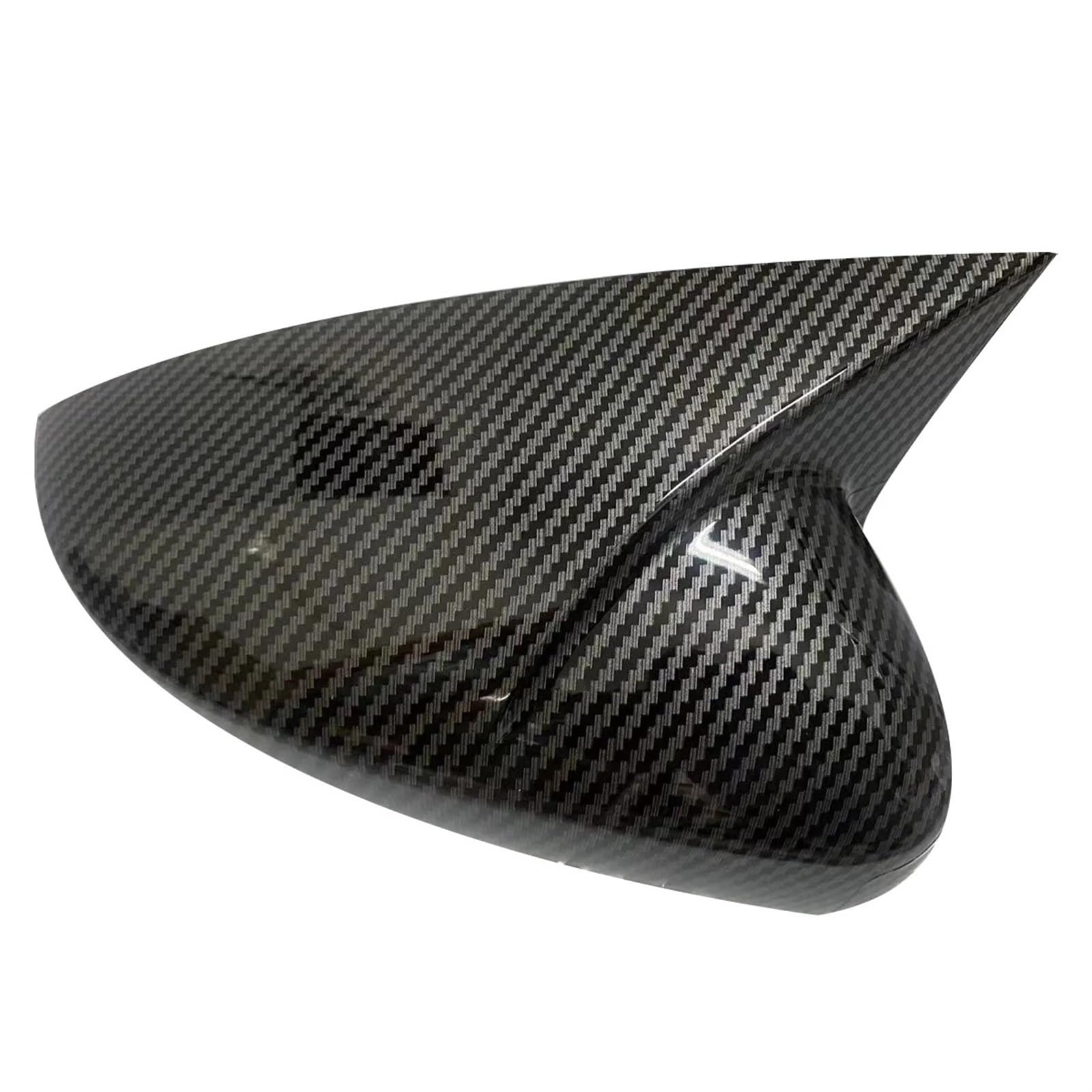 Calotta Specchietto Per VW Per Polo Mk5 6R 6C V 2009-2017 Parafango laterale Copertura specchietto retrovisore Coperchio guscio nero lucido Coppia Specchietto Laterale Cover(Glossy Black)
