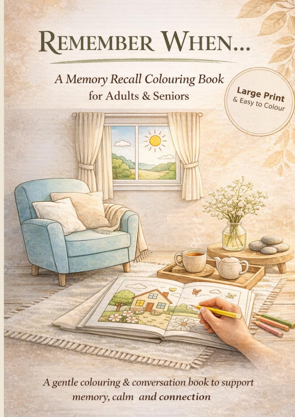 REMEMBER WHEN…: A Memory Recall Colouring Book for Adults & Seniors
