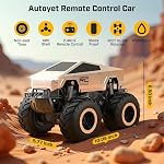 JSCARES RC Car Kids Toys for Ages 6+, Remote Control Car Waterproof Monster Truck, Amphibious 4WD All Terrain Off-Road Pickup, 1:16 Scale, 2.4GHZ Vehicles, Boys Christmas Kids Birthday Gift