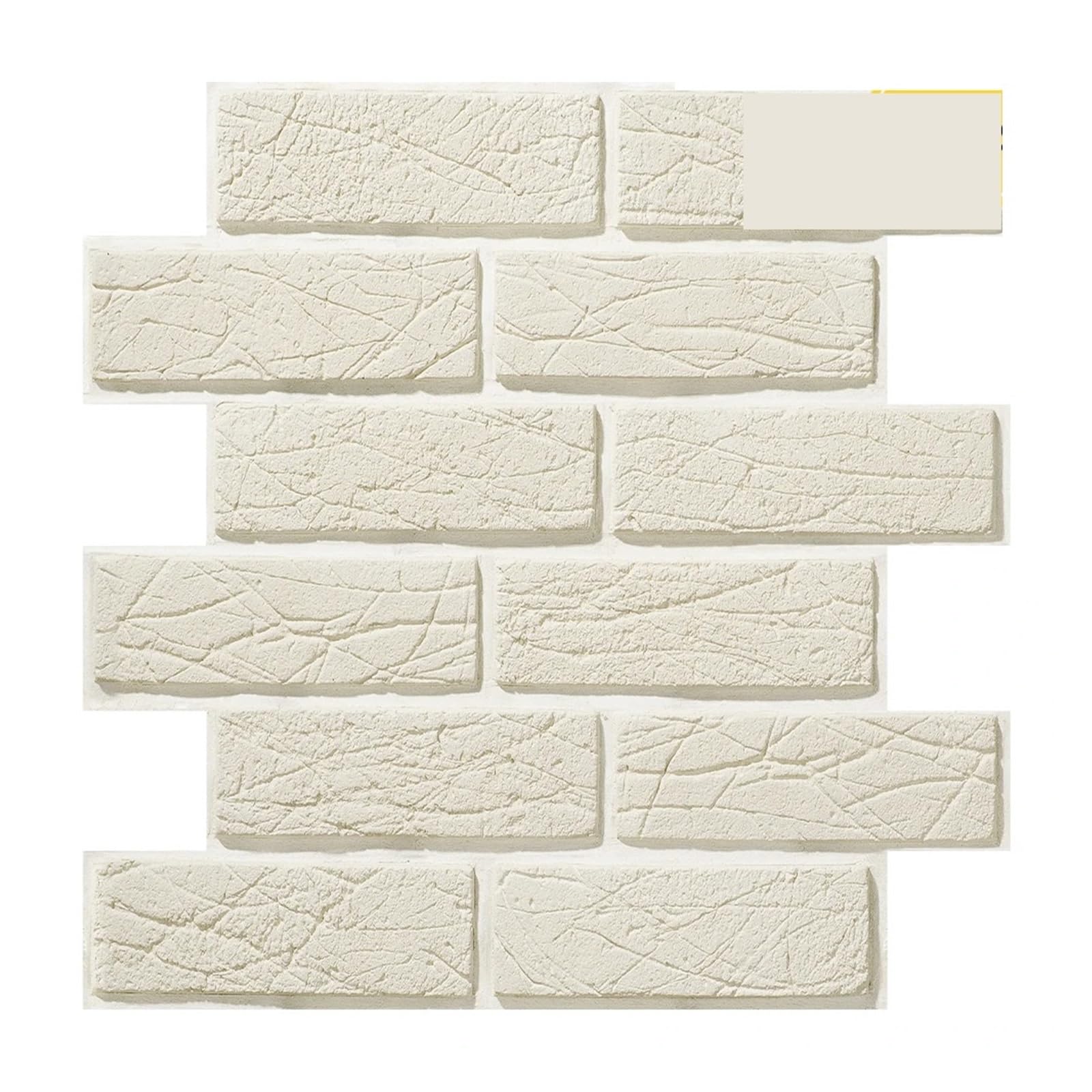 Autocollants muraux 3D pour rénover un carrelage abîmé sans travaux de maçonnerie