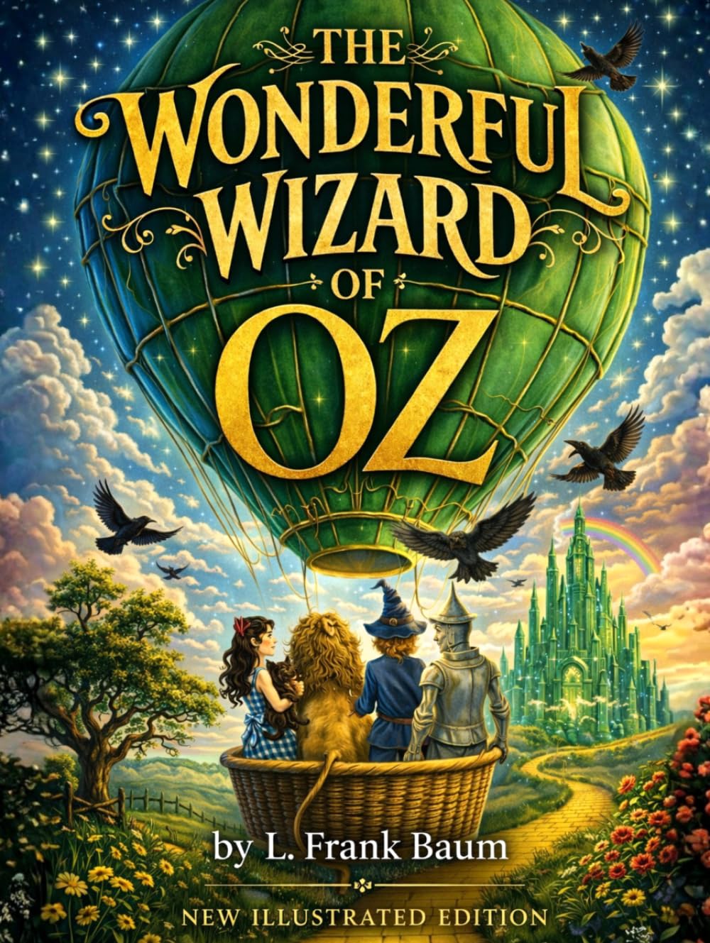 The Wonderful Wizard of Oz: Illustrated & Annotated Classic for Children and Adults | Story Behind the Story & Character Guide