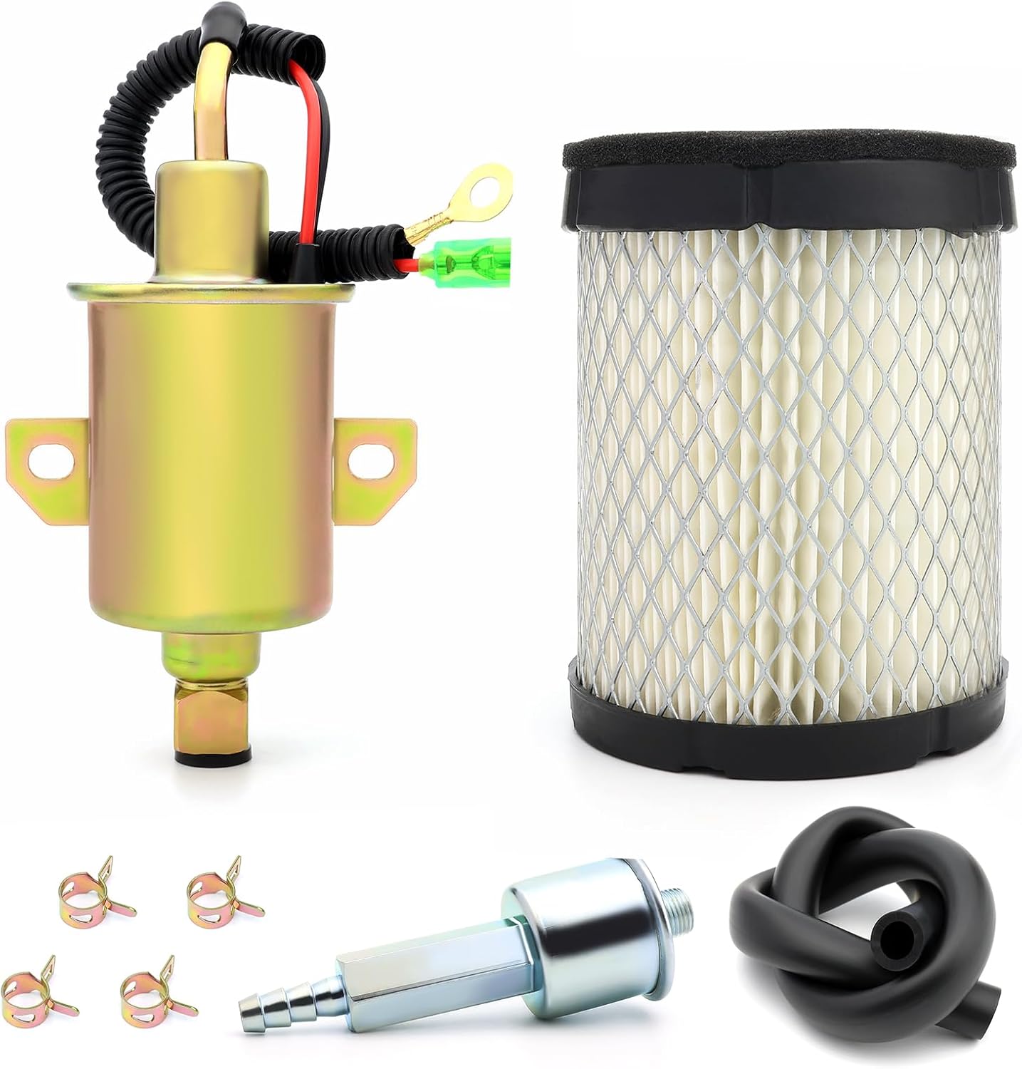 Fuel Pump Air Filter For Camp Power KYD MicroLite KY MicroQuiet KY Series Generators Camp Power QG RV Microlite RV QG MicroQuiet 3600 4000 149-2311 E11007 A029F889 149-2311 140-3280 48-2017