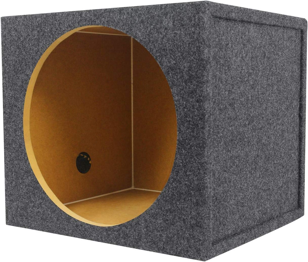 Rockville RGS15 Single 15" Sealed Car Audio Sub Enclosure, 2.03 Cu Ft, Precision 3/4" MDF, Compact Design for Powerful Bass