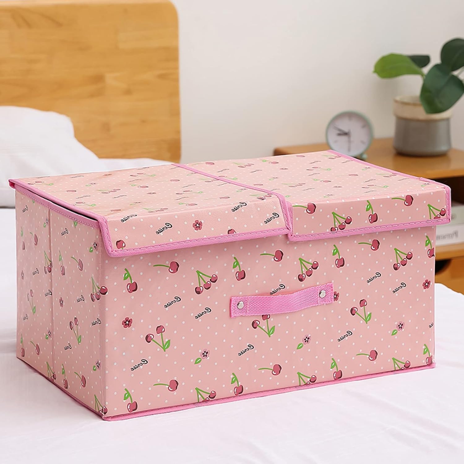 折り畳み 収納ボックス 収納バスケット 収納ケース 最大 Offクーポン L 2 ふた付き カラー 折りたたみ クローゼット収納 大容量 取っ手付き おしゃれ 布製 衣装ケース 雑貨 おもちゃなどを収納できる整理箱 下着 衣類 小物 ボックスケース