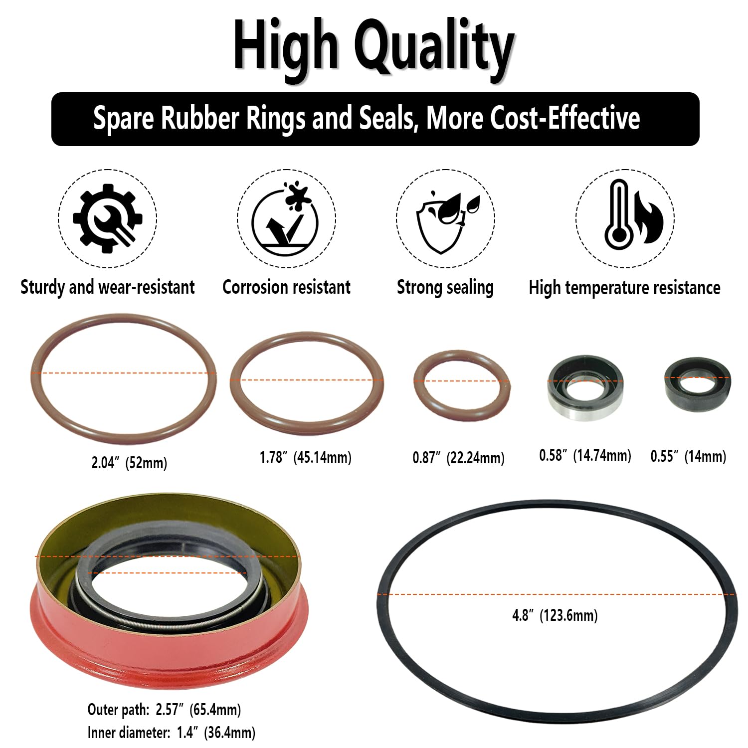 TH350 350C Transmission Rebuild - Overhaul Kit With Gaskets Seals O-rings