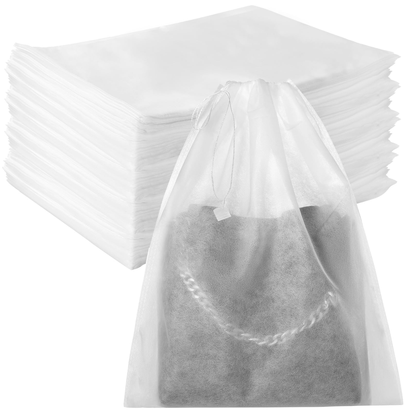 150 Pcs Dust Bags for Handbags and Purses, 15.7×19.7" Purse Dust Bags for Storage, Drawstring Non-Woven Breathable Dust Protection Pouches,