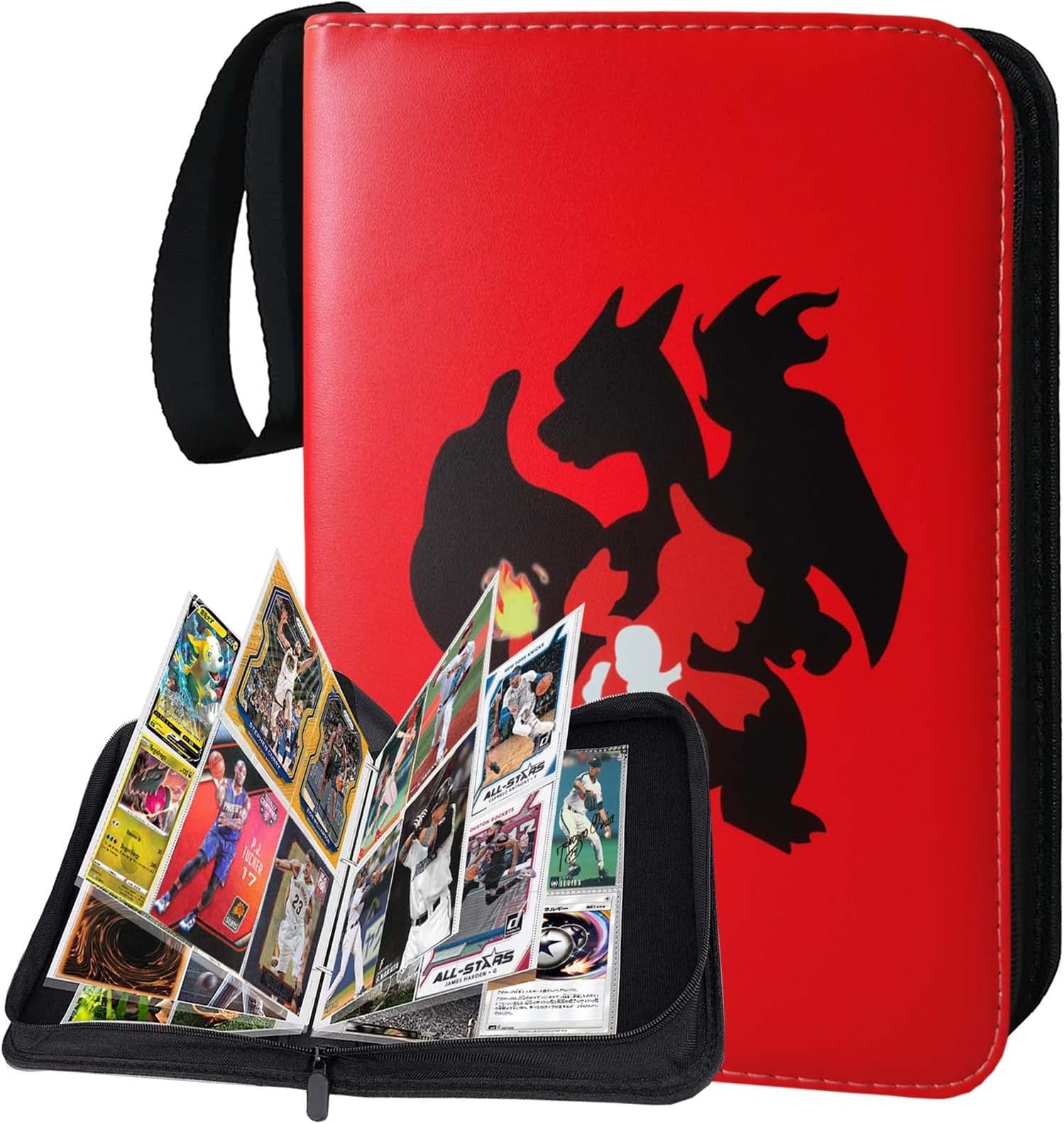 400 Pocket Trading Card Binder Album - Holds Up To 400 Cards, Perfect For  Pokemon TCG, Magic,