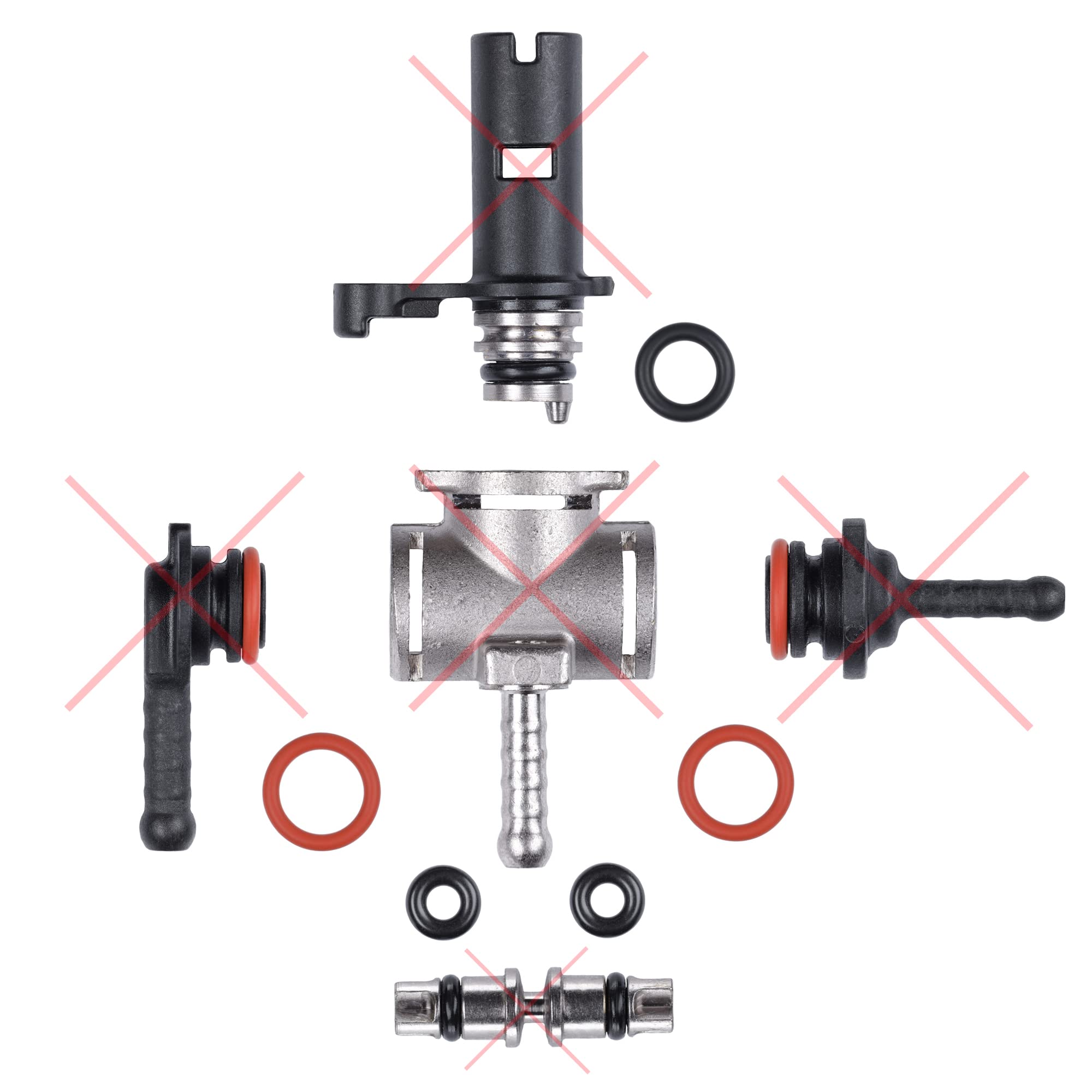 Kit Guarnizioni Macchina Caff&egrave; Snapworld-Kaffee - Per Philips Saeco Gaggia Spidem, 6 Pezzi