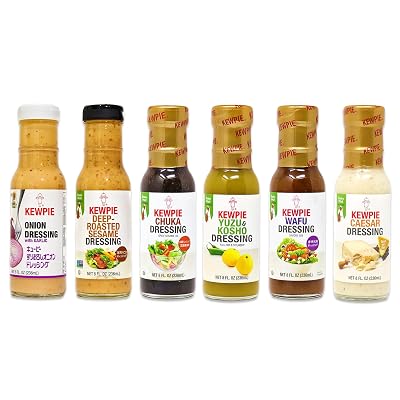 Kewpie Dressing Variety 6 Pack of Japanese Salad Liberia | Ubuy