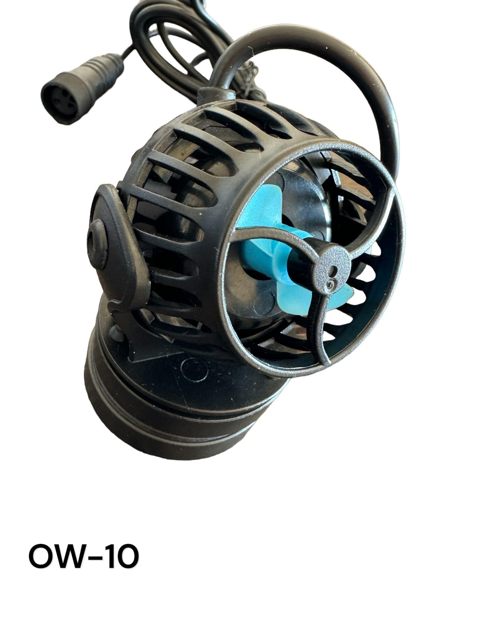 Jebao Bomba de Movimiento OW-10 para Acuario – 4000 L/h – Controlador de Flujo, Modo Onda, Funcionamiento Silencioso, Bajo Consumo, Ideal para Acuarios Marinos y Dulces, Adecuada para Acuicultura