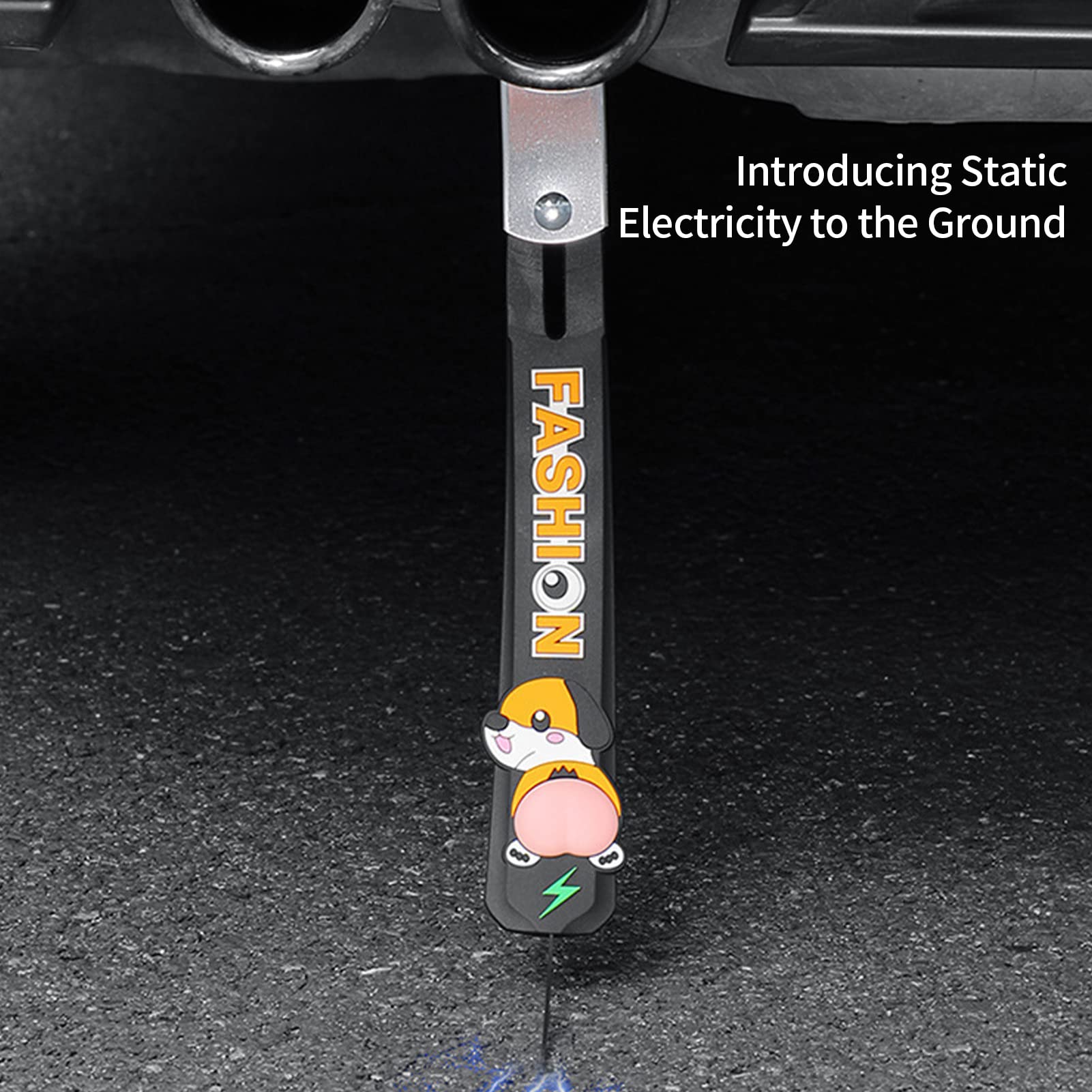 Bande Antistatique Pour Voiture | Bande Antistatique Pour Voiture, Réglage De La Longueur, Sangle De Terre Pour Camping-car, élimine L'électricité Statique