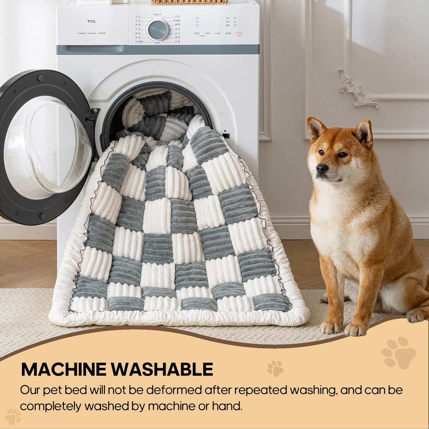 Couch Cover for Dogs Washable, Soft Flannel Dog Couch Cover Protector, Non Slip Pet Couch Covers for Sofa, Couch Protector for Dogs Large Medium Small Size (Grey, 23.62 x 63 inch)