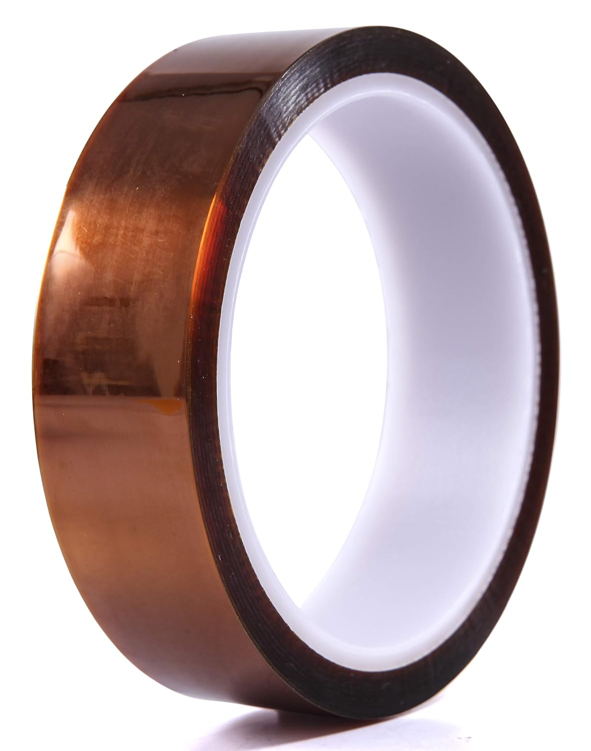 Polyimide Heat Resistant Tape/Polyimide Film Tape - High Temperatures - 1 Inch by 36 Yards, 2 mil - Great for Soldering, 3D Printing, Masking