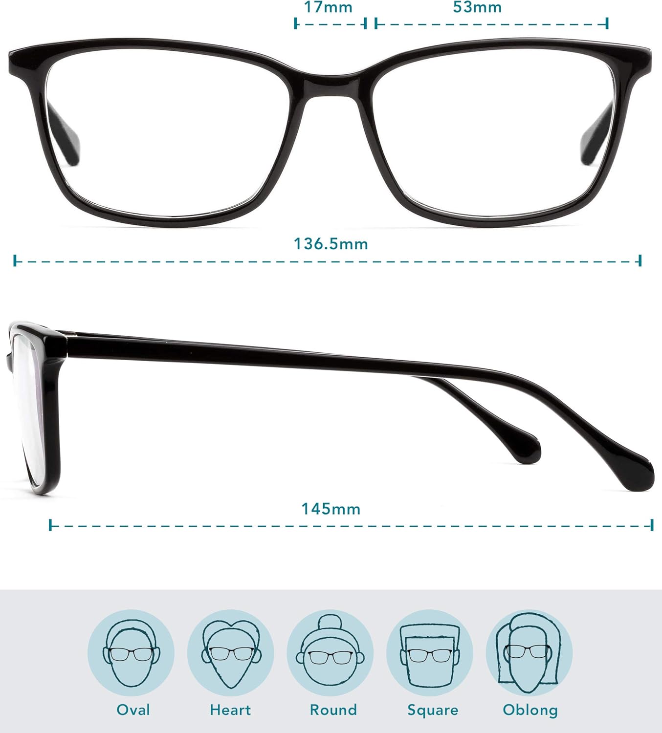 Big Sale Felix Gray – Faraday Blue Light Blocking Computer Glasses, Black