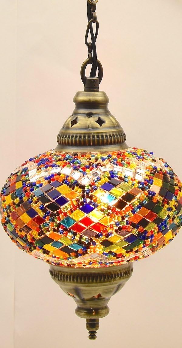 Black Friday Clearance Turkish Mosaic Lamp,Ceiling Pendant Lamp,Moroccan Lamp,Mosaic Lamp