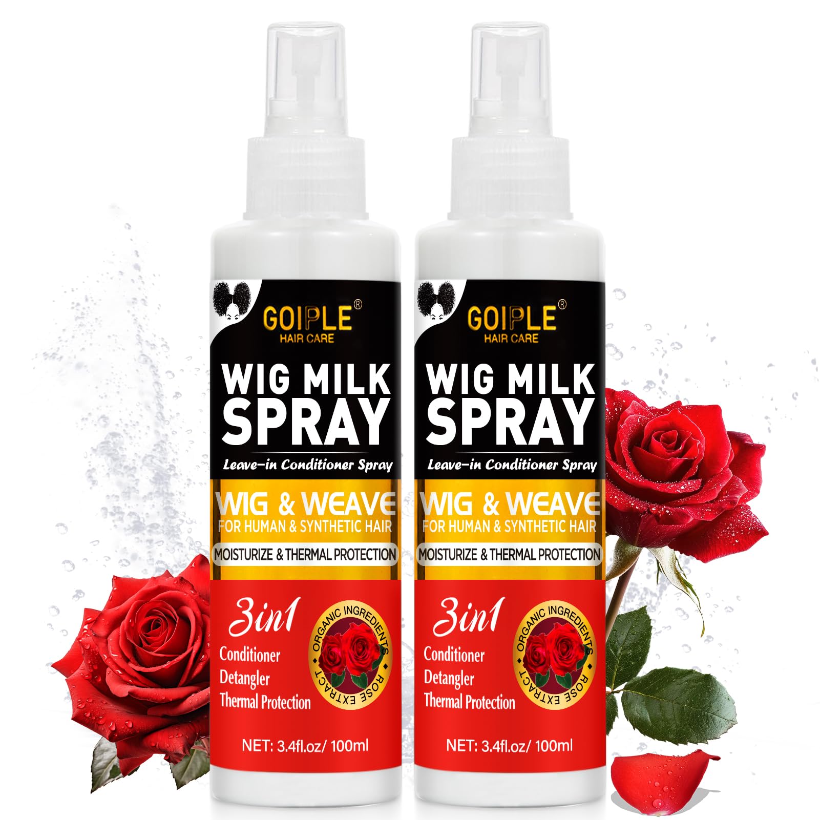 Goiple 2PCS Synthetic Wig Milk Spray - detanglers | Mubboo